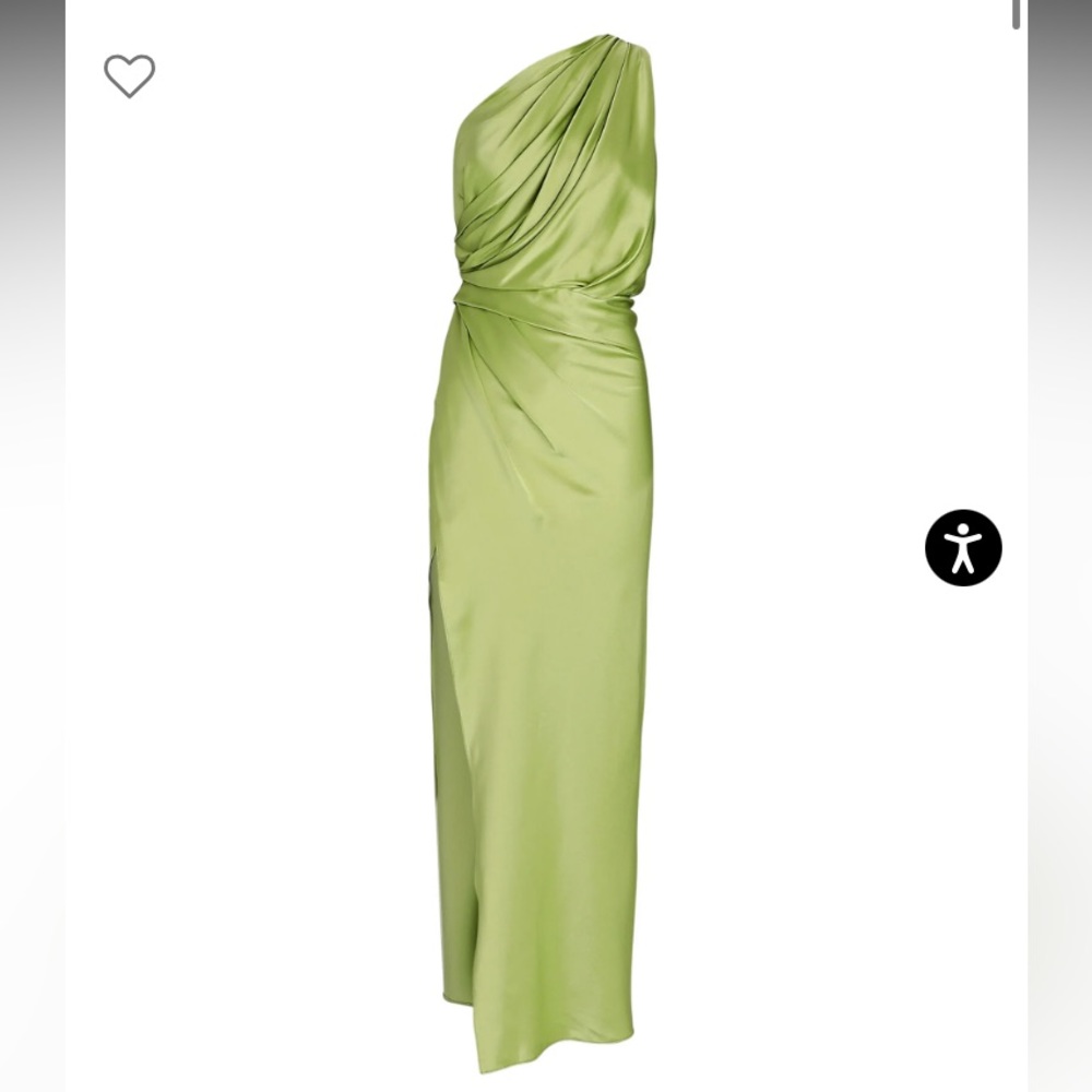 The SEI One-Shoulder Silk Maxi Dress